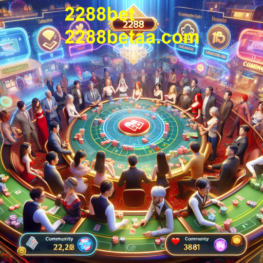 Jogos de Comunidade: A Nova Fronteira do Entretenimento no 2288bet